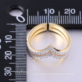 Latest Designs Couple Ring Gold Plating Wedding Rings